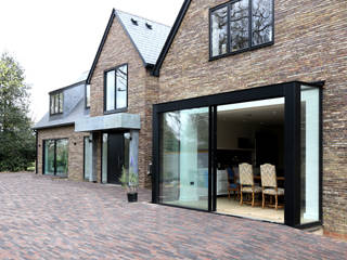 The House in the Wood, IQ Glass UK IQ Glass UK Cửa sổ & cửa ra vào phong cách hiện đại