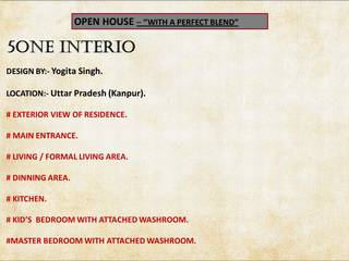MODERN STYLE HOME AT KANPUR, Five One Interio Five One Interio 現代房屋設計點子、靈感 & 圖片