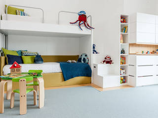 Habitación infantil, cuarto de juegos., Estibaliz Martín Interiorismo Estibaliz Martín Interiorismo 嬰兒房/兒童房