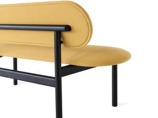 Moi Moi sofa - bench, Design Ari Kanerva - Studio arka Design Ari Kanerva - Studio arka Комерційні приміщення Дерево Дерев'яні