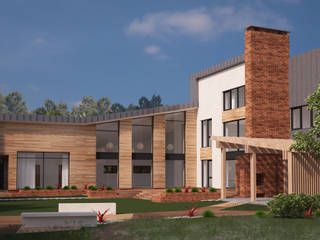 Частный жилой дом Xo-house, Skyline Architect Skyline Architect İskandinav Evler