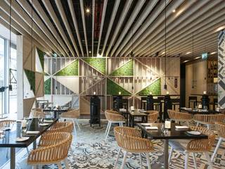 TABIK RESTAURANT, Tralhão Design Center Tralhão Design Center 상업공간 레스토랑