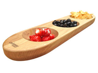 Oskeey serving platter, Oskeey Oskeey Modern kitchen Wood Wood effect