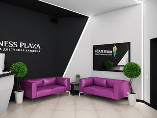 Визуализации вестибюля для FitnessPlaza_01, Alyona Musina Alyona Musina Espaces commerciaux