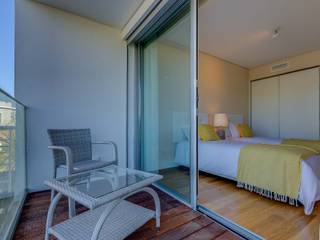 Apartamento modelo - Praia do Sal, Staging Factory Staging Factory بالکن،ایوان وتراس فلز Grey