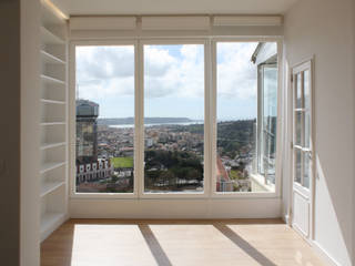 Apartamento em Lisboa - Amoreiras, Archimais Archimais Phòng khách phong cách tối giản