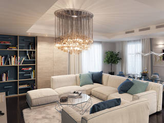 Квартира в Сочи, Максим Любецкий Максим Любецкий Living room