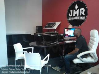 Jozi Maboneng Radio (JMR) - Studio Furniture, MNDSA Environmental MNDSA Environmental