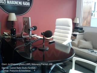 Jozi Maboneng Radio (JMR) - Studio Furniture, MNDSA Environmental MNDSA Environmental