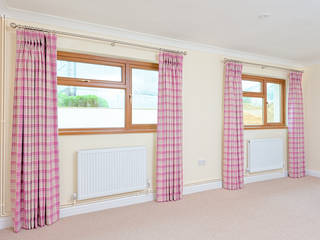 Curtains for a New Build Bungalow, Emily May Interiors Emily May Interiors