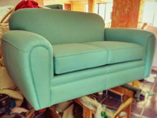 Re tapizado y modificación de sillón Love Seat (2 plazas), Estilo en muebles Estilo en muebles