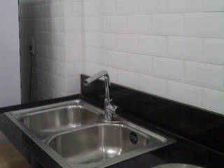 reforma apartamento em Botafogo, Margareth Salles Margareth Salles Cocinas de estilo moderno Azulejos