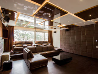 Contermporary Elegance, A360architects A360architects Modern media room