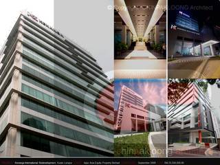 Kenanga International Redevelopment, CHINPAKLOONG Architect CHINPAKLOONG Architect Commercial spaces