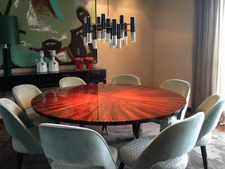 homify Modern dining room Wood Wood effect