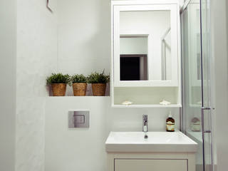 łazienka BW | home staging, WMA Design WMA Design Modern Banyo