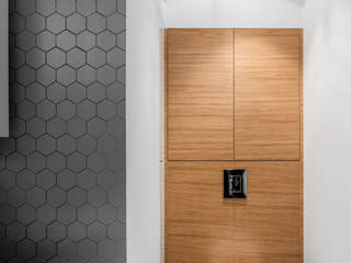 łazienka z hexami, WMA Design WMA Design Kamar Mandi Modern