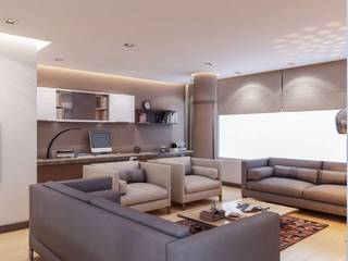 Yunus Emre - Alsancak Konut, VERO CONCEPT MİMARLIK VERO CONCEPT MİMARLIK Modern living room