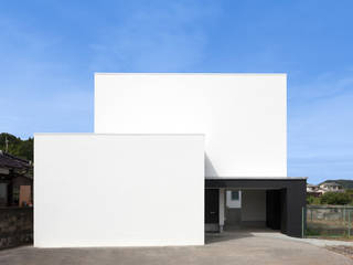 佐用町の家, 中村建築研究室 エヌラボ（n-lab） 中村建築研究室 エヌラボ（n-lab） Modern Houses Wood White