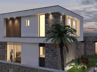 NAZAN-THOMAS LINET HOUSE, ARTIBODRUM MİMARLIK MÜH.İNŞ.TAAH.TİC.LTD.ŞTİ ARTIBODRUM MİMARLIK MÜH.İNŞ.TAAH.TİC.LTD.ŞTİ Casas de estilo ecléctico Piedra