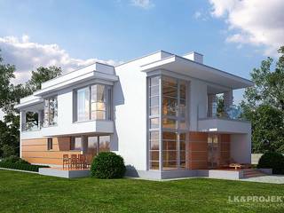 Ein Haus für sehr schmale Grundstücke, LK&Projekt GmbH LK&Projekt GmbH Modern houses