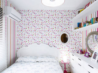 Dormitório de menina, arquiteta aclaene de mello arquiteta aclaene de mello Chambre originale Plastique
