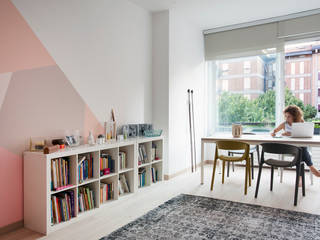 RESTYLING APPARTAMENTO A VERONA, moovdesign moovdesign Modern living room