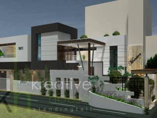 Green and Luxury Residences in India, KREATIVE HOUSE KREATIVE HOUSE منازل الخشب هندسيا Transparent