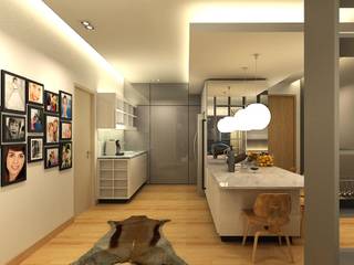 The Sanderson Home, inDfinity Design (M) SDN BHD inDfinity Design (M) SDN BHD Moderne Esszimmer