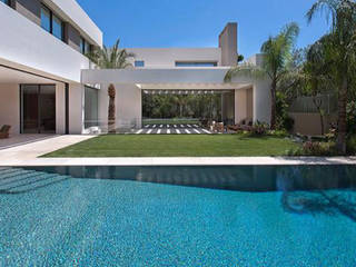 Mohd Projects - Villa da sogno ad Atene, MOHD - Mollura Home and Design MOHD - Mollura Home and Design Modern pool