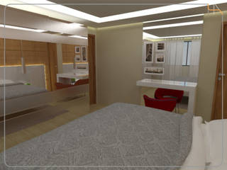 Projeto de Interior para o apartamento C|L, Humanize Arquitetura Humanize Arquitetura