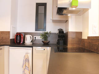APPARTEMENT A KOENIGSHOFFEN, Agence ADI-HOME Agence ADI-HOME Modern kitchen Granite Black