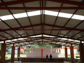 Techumbre Escuela Primaria Melchor Ocampo, ARCO +I ARCO +I Commercial spaces