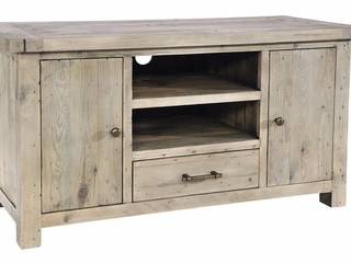 Farringdon Reclaimed Wood TV / Plasma Stand Modish Living Living room Wood Wood effect TV stands & cabinets