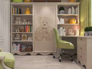 Children's room with bears, Your royal design Your royal design Kamar Bayi/Anak Gaya Country