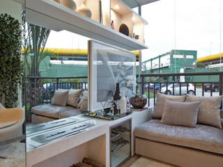 homify Modern balcony, veranda & terrace