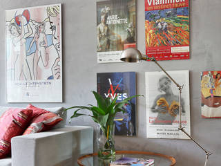 MUITAS CORES, Casa de Valentina Casa de Valentina Salas de estar modernas