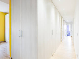 Five LIttle pigs, 23bassi studio di architettura 23bassi studio di architettura Modern walls & floors Wood