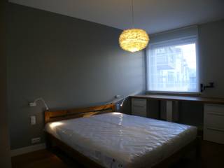 Mieszkanie na ul. Wielickiej, VALENT Kompleksowo Projektowanie Aranżacja i Wykończenia Wnętrz VALENT Kompleksowo Projektowanie Aranżacja i Wykończenia Wnętrz Modern style bedroom