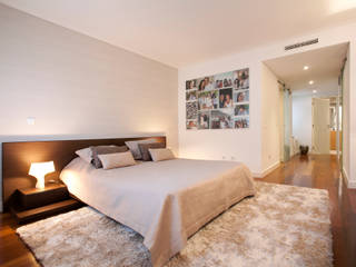 REMODELAÇÃO APARTAMENTO LISBOA, fernando piçarra fotografia fernando piçarra fotografia 모던스타일 침실