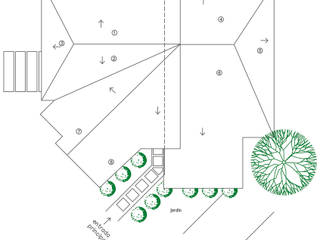 EL MINUAL - Vivienda unifamiliar, Loft estudio C.A. Loft estudio C.A. Wiejskie domy Ceramiczny