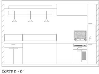 Local de comida rápida - ensaladas, Loft estudio C.A. Loft estudio C.A. พื้นที่เชิงพาณิชย์