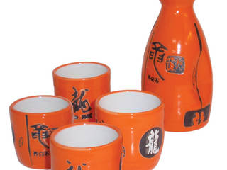 Chinese Tableware ~ Teapot Sets, Rice Bowls and Sake Jars, Asia Dragon Furniture from London Asia Dragon Furniture from London Nhà phong cách châu Á