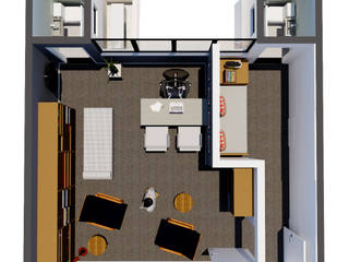 Consultório Médico, Alvorada Arquitetos Alvorada Arquitetos Modern Study Room and Home Office