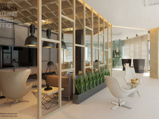 SIBEL SARIKAYA INTERIOR DESIGN OFFICE – TA-YA İNŞAAT MERKEZ OFİS BİNASI :  tarz Ofis Alanları