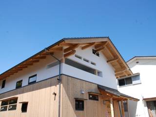 寺町の家, SSD建築士事務所株式会社 SSD建築士事務所株式会社 Modern home Solid Wood Multicolored