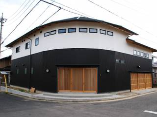 Library house, SSD建築士事務所株式会社 SSD建築士事務所株式会社 Modern houses Solid Wood Multicolored