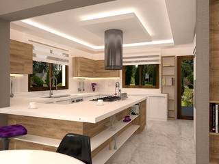 İLKO SİTESİ-ÖRNEK VİLLA, vanetta küchen vanetta küchen Modern kitchen