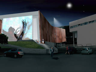 New theatre in San Salvo, Kei_en.enzocalabresedesignstudio Srl Kei_en.enzocalabresedesignstudio Srl Spazi commerciali