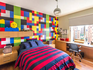 APARTAMENTO 10A GRAND EUROPA: una vivienda a 3 ritmos, NMD NOMADAS NMD NOMADAS Modern nursery/kids room